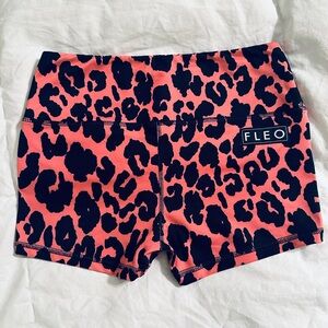 FLEO Coral Leopard High Rise Original size M